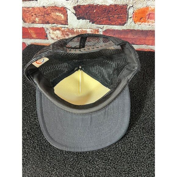Vintage Steve Wariner Black Snapback Trucker Hat O1 - Picture 3 of 4